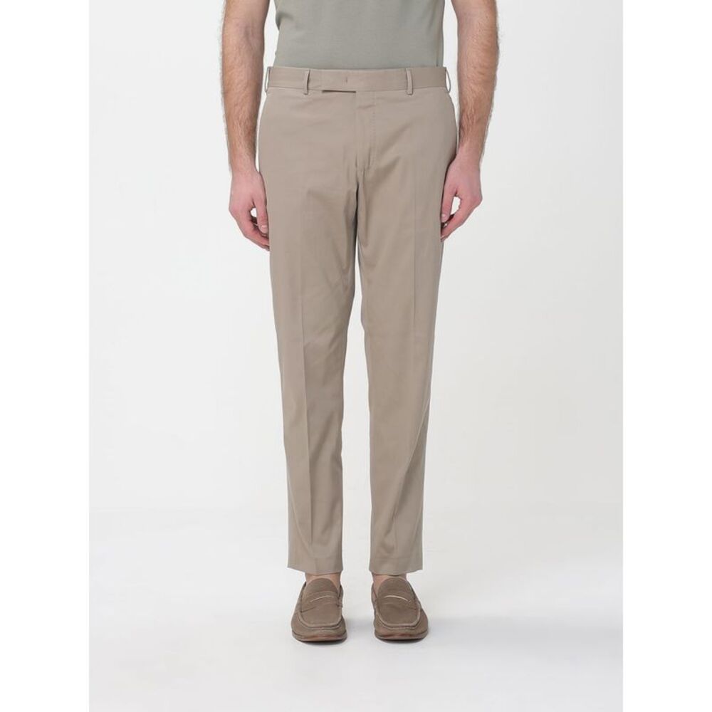 Pt Torino Men Pt Torino Cotton Tailored Trousers